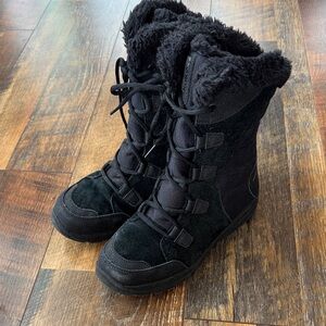 Columbia Black Winter & Rain Boots
